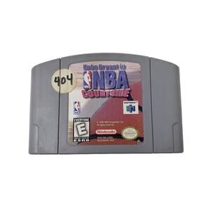 Vintage Nintendo 64 Video Game Kobe Bryant in NBA Courtside 1998 Nintendo